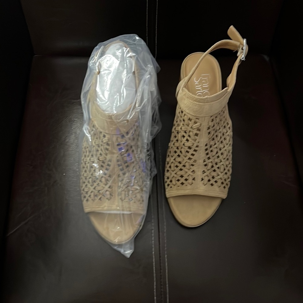 Tan Franco Sarto sandals